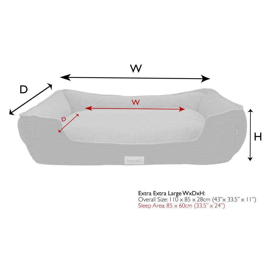 Harvard Memory Foam Orthopedisch Box Bed - Grijs XXL