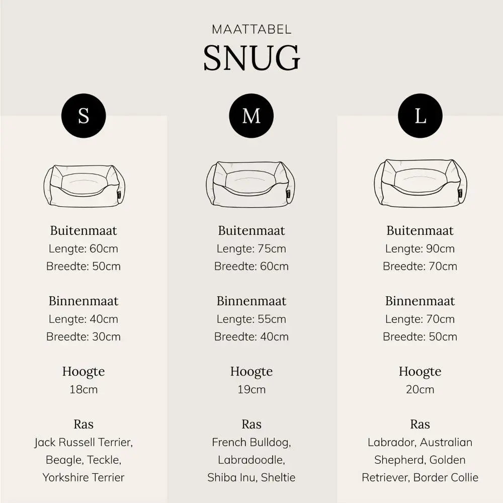 SNUG Box Bed - Grey M