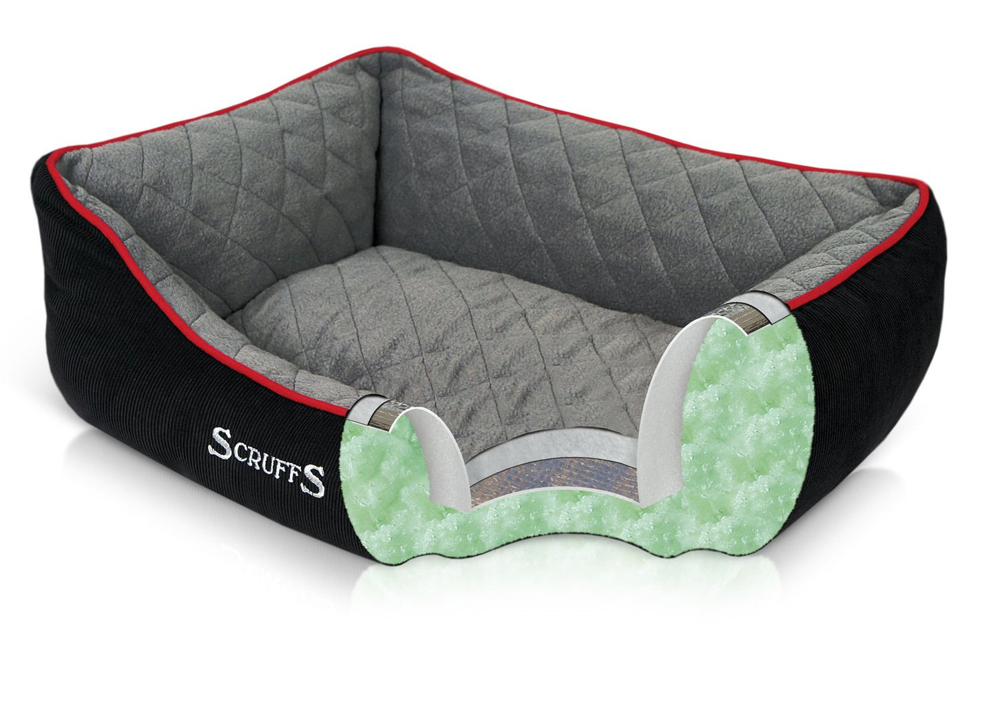 Scruffs Thermal Box Bed - Zwart S