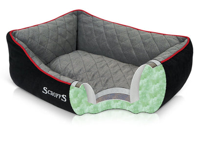 Scruffs Thermal Box Bed - Zwart S